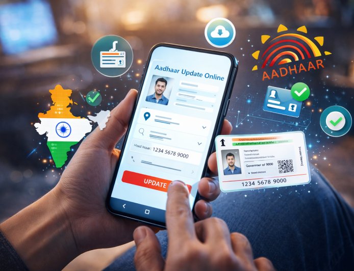Aadhaar Card Update Online from Mobile