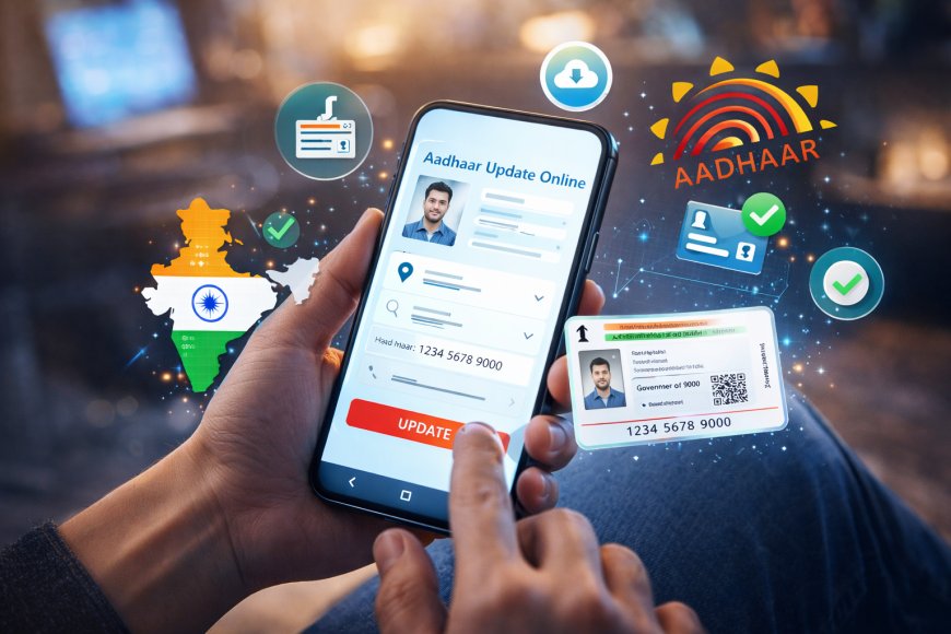 Aadhaar Card Update Online from Mobile